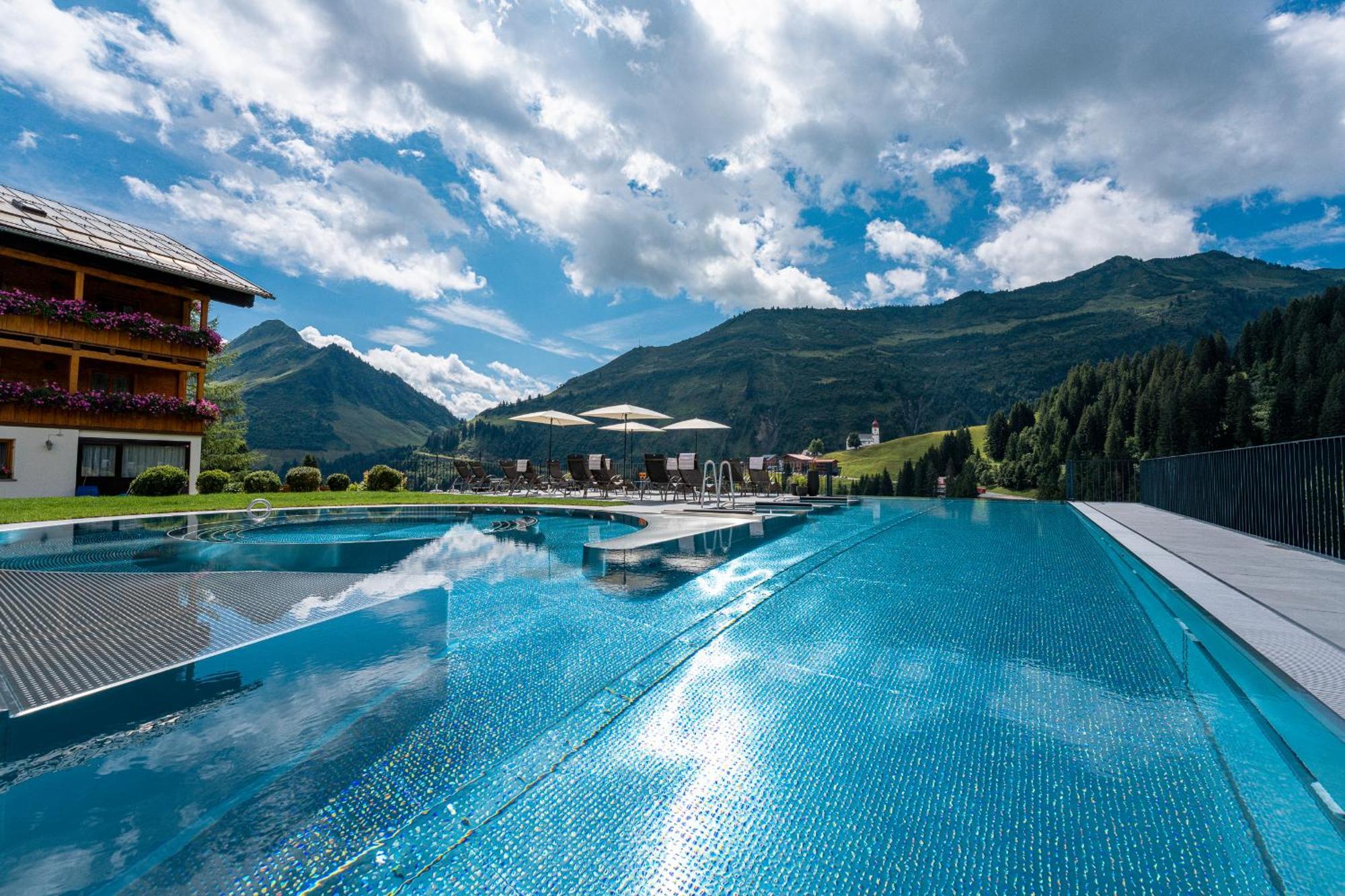Hotel Alpenblume Damuels Exterior foto